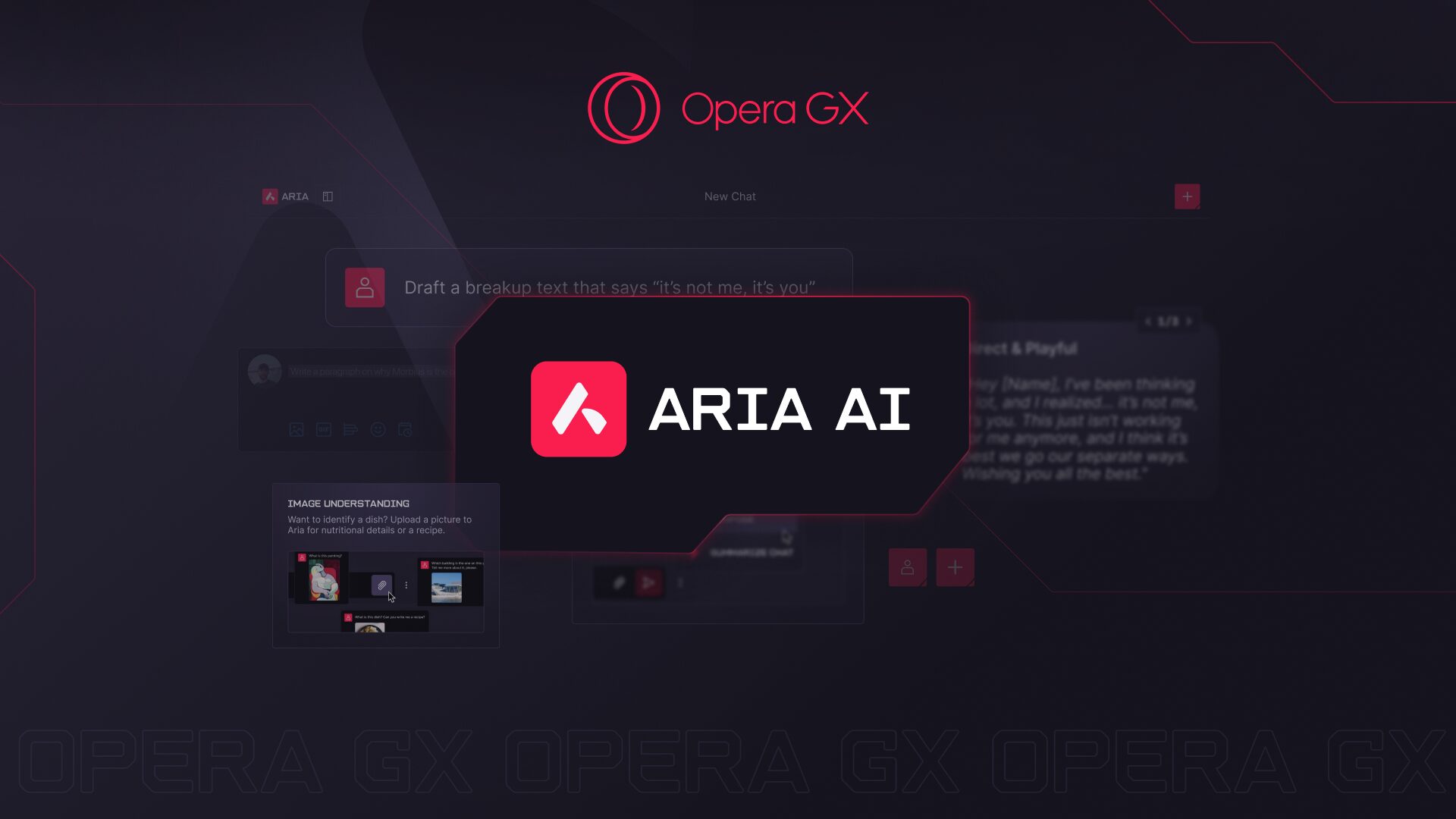 Opera GX Aria update